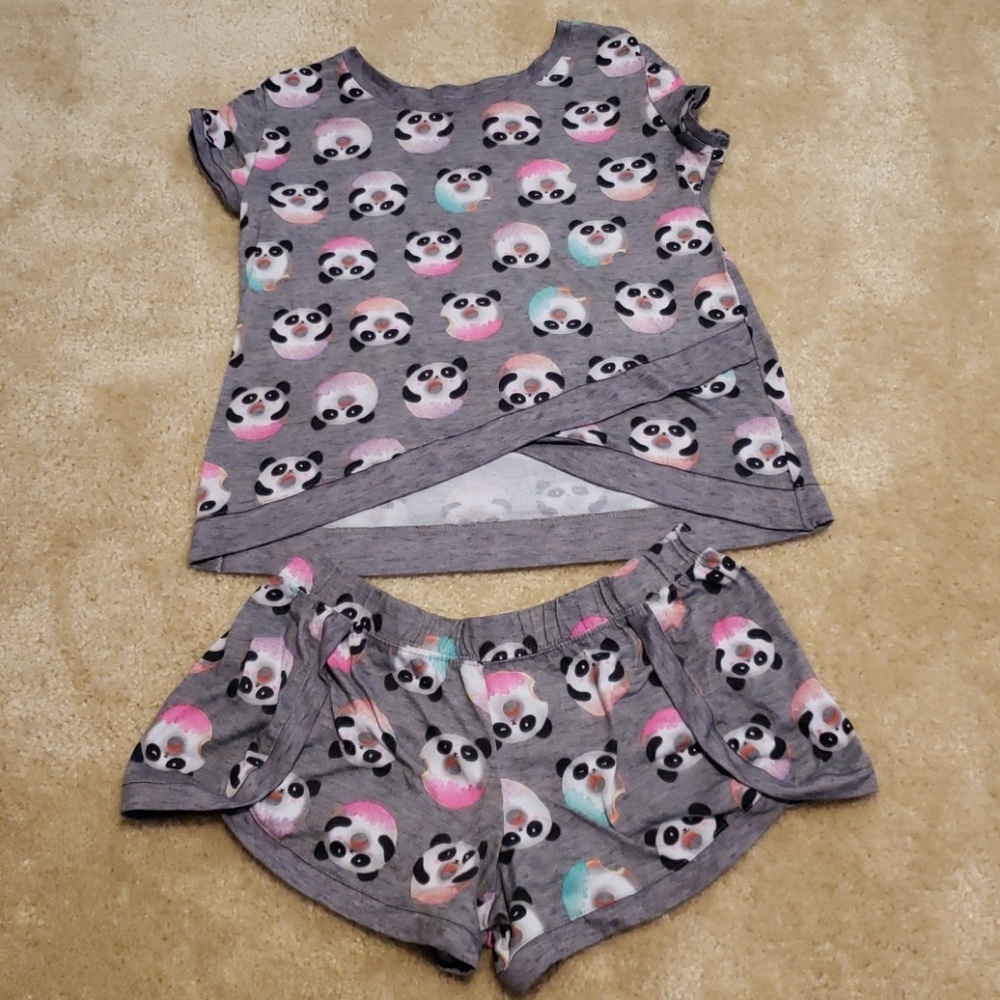 Justice size 20 girls pajamas EUC